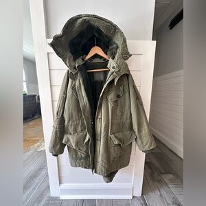 Zadig and Voltaire parka coat